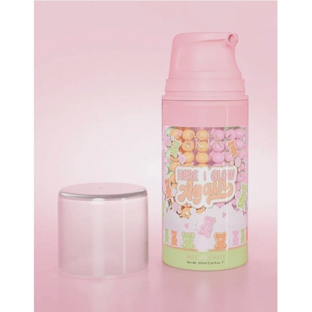 P. Louise Skin Here I Glow Again Recovery Mask Candy Bears 100mL/3.51 Fl Oz BNIB